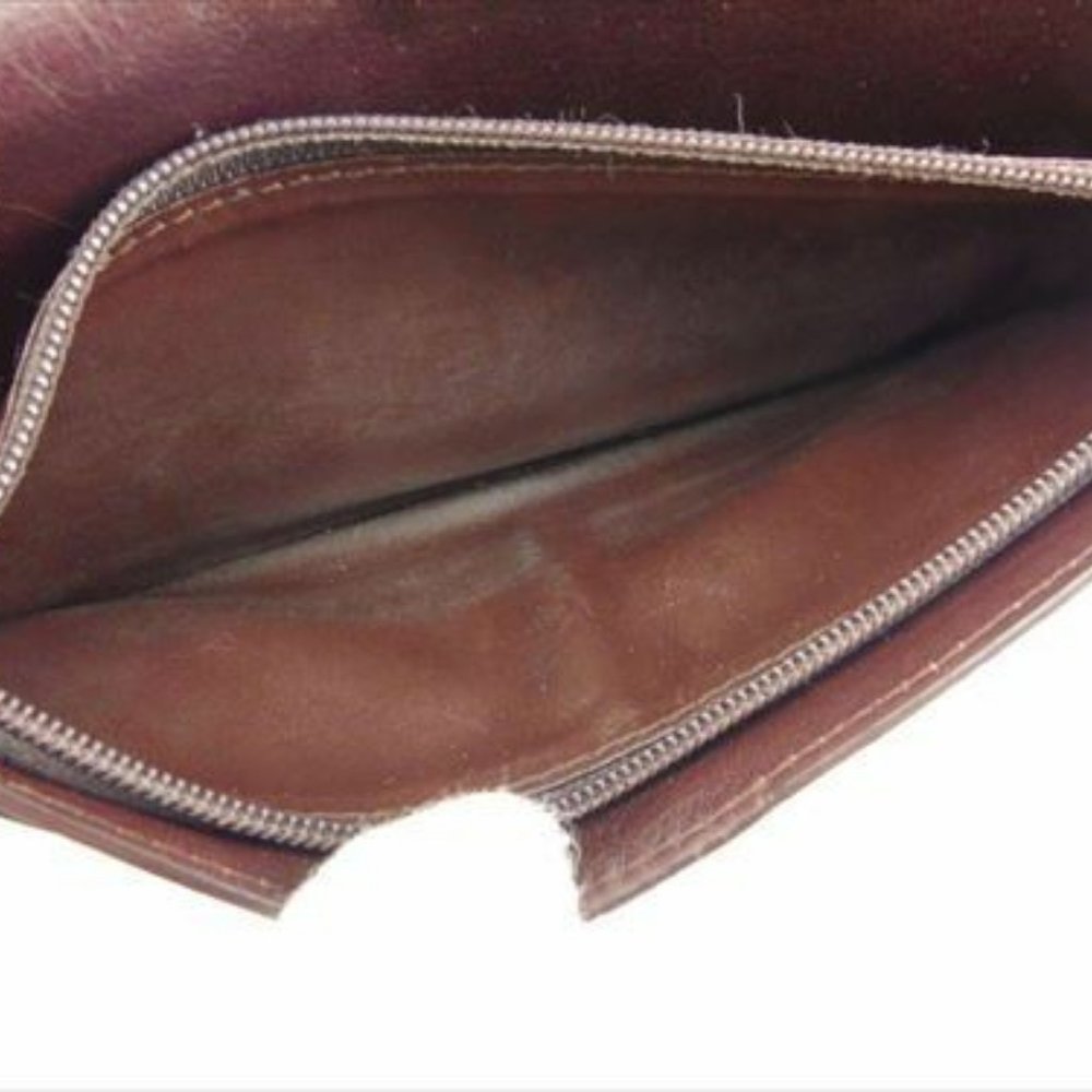 Cartier Wallet Purse Long Wallet Brown Woman unisex Authentic Used T7374 - Picture 7 of 8